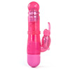 Dual stimulation dual motor vibrator made from TPR.
