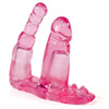 Doulbe penetration vibrator with remote control.