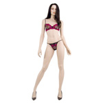 Bella flora mesh bra and thong