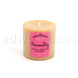 Beeswax aromatherapy pillar candle - Candle