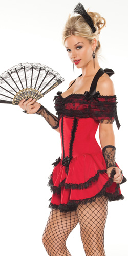 Saloon girl - Costume