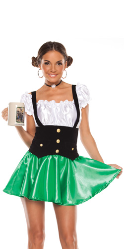 Lager lass - Costume