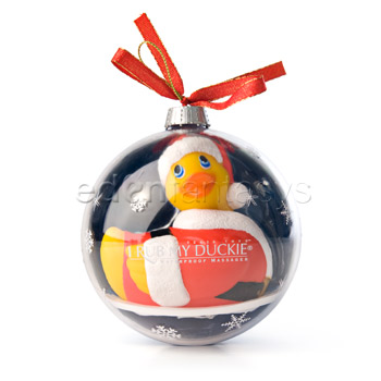 Holiday ball santa duckie - Discreet massager