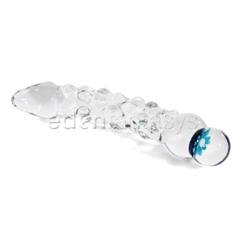 Clear ribbed G-spot wonder