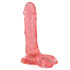 Crystal jellies ballsy royal - Realistic dildo 