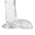 Crystal jellies ballsy royal - Realistic dildo 