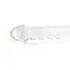 Reversed double penetration glass dildo gun - Glass dildo