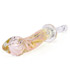Gold G-spot shaft with handle - Glass G-spot shaft