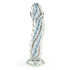 Inside out ribbed G-spot shaft - Glass G-spot shaft