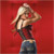 Red satin and lace bustier - Bustier