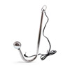 New sensations are ready to adorn your lust, with this massive J-shaped anal hook with spheric head and a cheeky electro shocker for a full submissive scenario.
