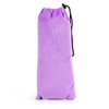 Purple padded pouch