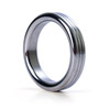 Groove stainless steel cock ring