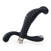Medical-grade plastic prostate massager with premium stainless steel bullet vibe.