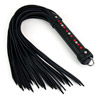 Hearts leather whip