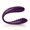 Small hands-free rechargeable vibrator made of silicone
