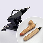 Product: Auto Fuk + extra realistic dildo set