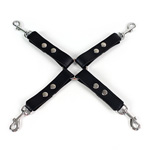 Leather bondage cross