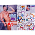 Pin the macho on the man