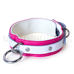 Pink candy jaguar collar