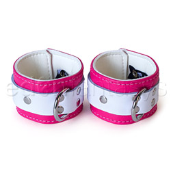 Pink candy jaguar cuffs reviews