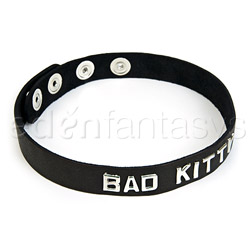 Bad kitty wordband collar