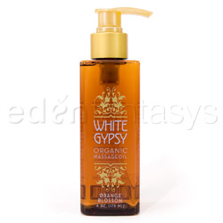 White gypsy  massage oil