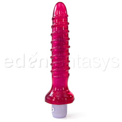 Vivid essentials vibrating ribbed swirl dong reviews