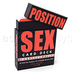 Position sex card deck