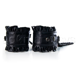 Good girl bad girl wrist cuffs