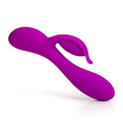 Eden flow silicone rechargeable dual vibrator