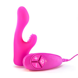 Butterfly gyrating g-spot vibe