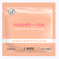 Sweetums flavored wipe mango - 1 piece