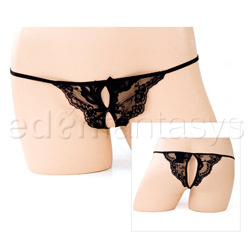Lace crotchless panty reviews