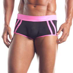 Athletic brief with pink trim reviews