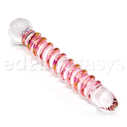 Gold spiral wrapped wand View #1