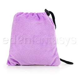 Purple padded pouch