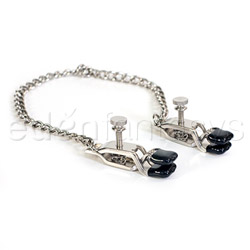 Criss cross nipple clamps