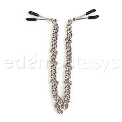 Wide tweezers with chain