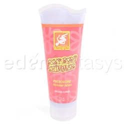 Crazy girl body shimmer