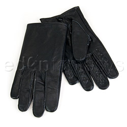 Leather vampire gloves