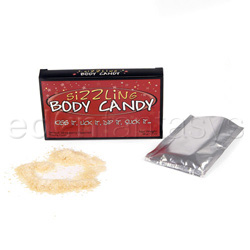 Sizzling body candy - Convite comestibles