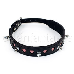 Ruff doggie styles heart beat collar