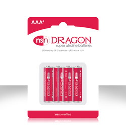 DRAGON -  alkaline batteries AAA View #2