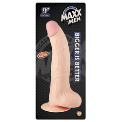 Maxx men vibrating real skin dildo View #2