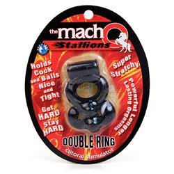 The Macho Stallions double ring clitoral stimulator View #1