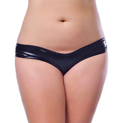 Wet look tanga panties queen size reviews