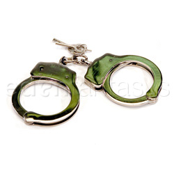 Police handcuff