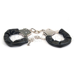 Leather love cuffs - esposas