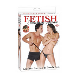Leather panties and leash set reviews